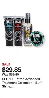 Ulta Beauty REUZEL Tattoo Advanced Treatment Collection - Buff, Shine, Hydrabalm, & Vivid Gel offer