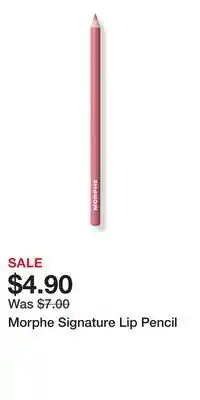 Ulta Beauty Morphe Signature Lip Pencil offer