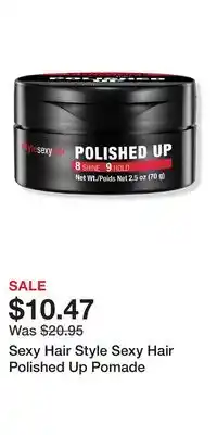 Ulta Beauty Sexy Hair Style Sexy Hair Polished Up Pomade offer