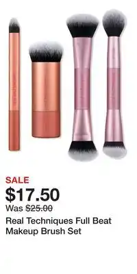 Ulta Beauty Real Techniques Full Beat Makeup Brush Set offer