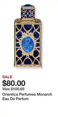 Ulta Beauty Orientica Perfumes Monarch Eau De Parfum offer