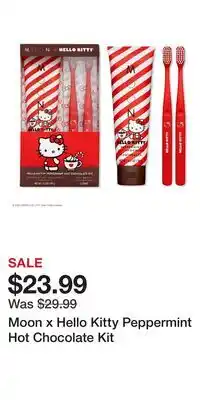 Ulta Beauty Moon x Hello Kitty Peppermint Hot Chocolate Kit offer