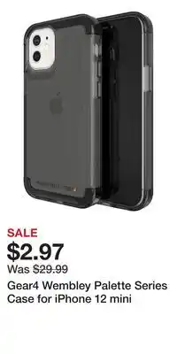 Game Stop Gear4 Wembley Palette Series Case for iPhone 12 mini offer