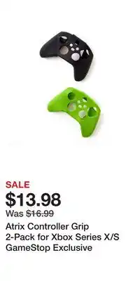 Game Stop Atrix Controller Grip 2-Pack for Xbox Series X/S GameStop Exclusive offer