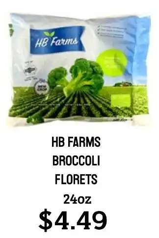 Hb Farms broccoli florets