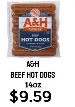 Seven Mile Market A&H beef hot dogs offer