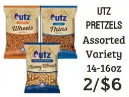 Seven Mile Market Utz pretzels assorted variety offer