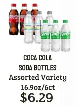 Seven Mile Market Coca Cola soda bottles offer