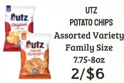 Seven Mile Market Utz potato chips offer