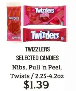 Seven Mile Market Twizzlers selected candies offer