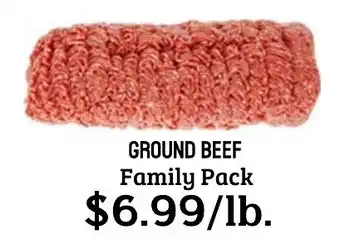 Seven Mile Market Ground Beef Family Pack offer
