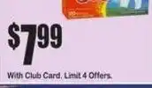 SuperFresh Tide Pods offer