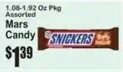 SuperFresh Mars Candy snickers offer