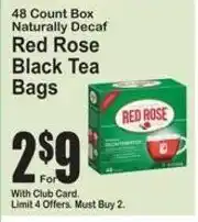 SuperFresh Red Rose Black Tea Bags offer