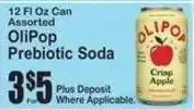 SuperFresh OliPop Prebiotic Soda offer