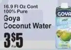 SuperFresh Goya Coconut Water offer