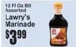 SuperFresh Lawry's Marinade offer