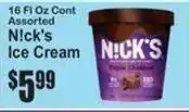 SuperFresh Nick's Ice Cream offer