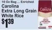SuperFresh Carolina Extra Long Grain White Rice offer
