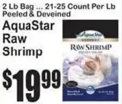 SuperFresh AquaStar Raw Shrimp offer