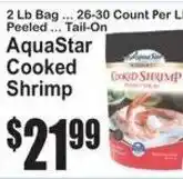 SuperFresh AquaStar Cooked Shrimp offer
