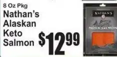 SuperFresh Nathan's Alaskan Keto Salmon offer