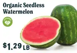 Market of Choice Organic Seedless Watermelon offer