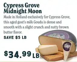 Market of Choice Cypress Grove Midnight Moon offer