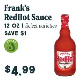 Market of Choice Frank's RedHot Sauce offer