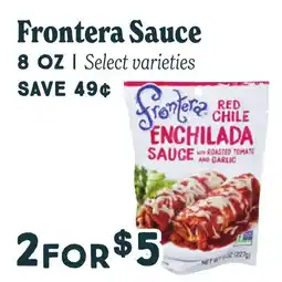 Market of Choice Frontera sauce offer
