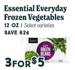 Market of Choice Essential Everyday Frozen Vegetables offer
