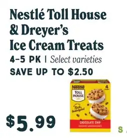 Market of Choice Nestle Toll House & Dreyer's Ice Cream Treats offer