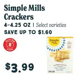 Market of Choice Simple Mills Crackers offer