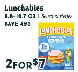 Market of Choice Lunchables turkey and american cracker stackers offer