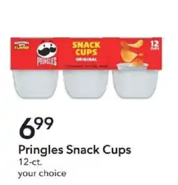 Publix Pringles Snack Cups offer