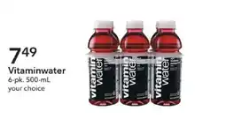Publix Vitaminwater offer