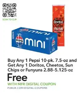 Publix Pepsi mini offer