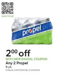 Publix Any 2 Propel offer