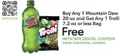 Publix Mountain Dew Trolli offer