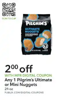 Publix Pilgrim's Ultimate Nuggets offer