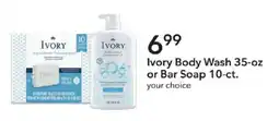 Publix Ivory body wash or bar soap offer