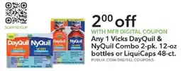 Publix Vicks DayQuil & NyQuil Combo offer