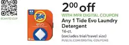 Publix Tide Evo Laundry Detergent offer