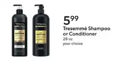 Publix Tresemme Shampoo or Conditioner offer