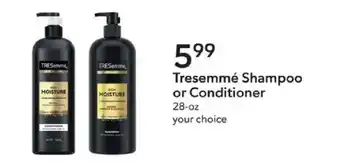 Publix Tresemme Shampoo or Conditioner offer