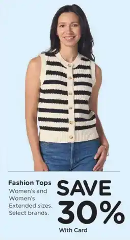 King Soopers Fashion Tops offer