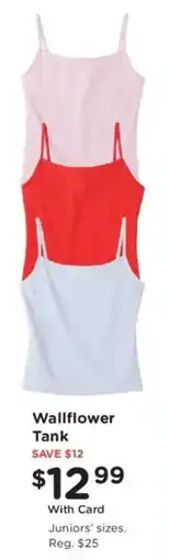 King Soopers Wallflower Tank offer