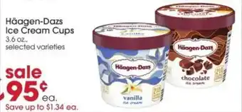 Häagen-Dazs ice cream cups