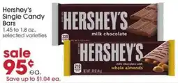 Giant Eagle Hershey's single candy bars offer