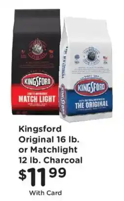 King Soopers Kingsford Original or Matchlight Charcoal offer